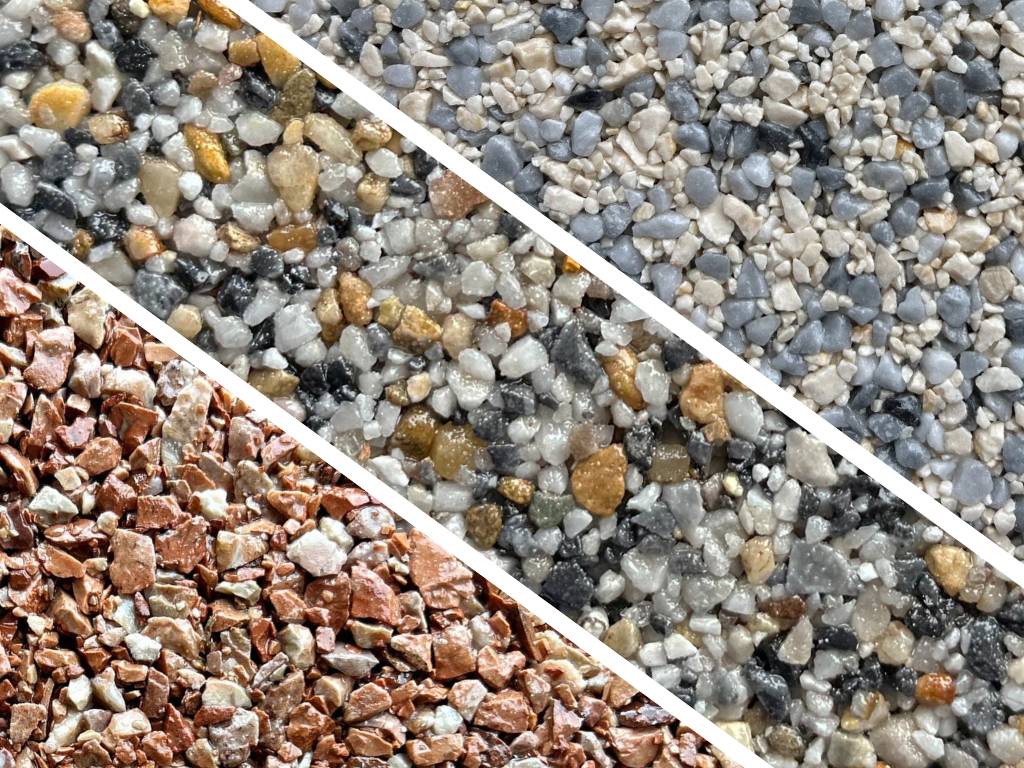 Vuba Resin Stone · Spanish marble aggregate in UV-stable polyurethane resin